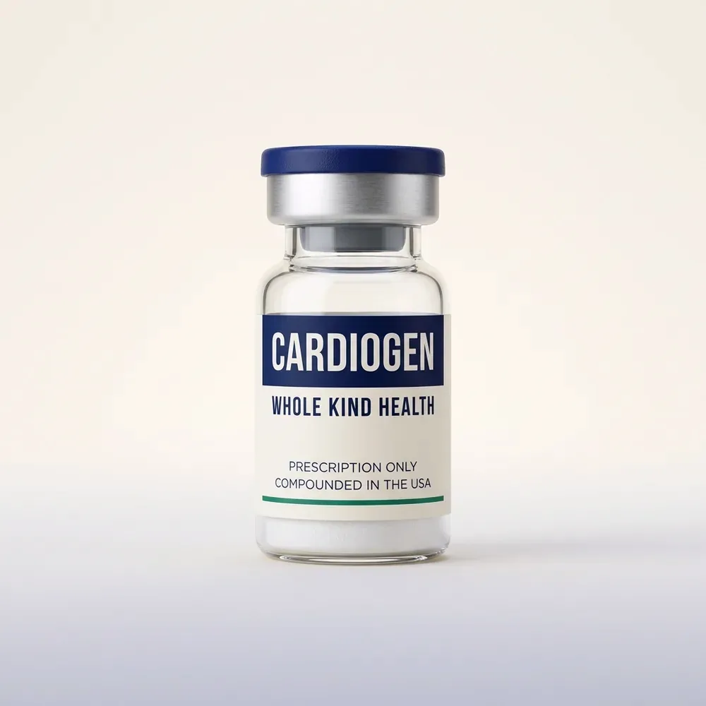 Cardiogen from Whole Kind Health, lyophilized powder vial, subcutaneous injection