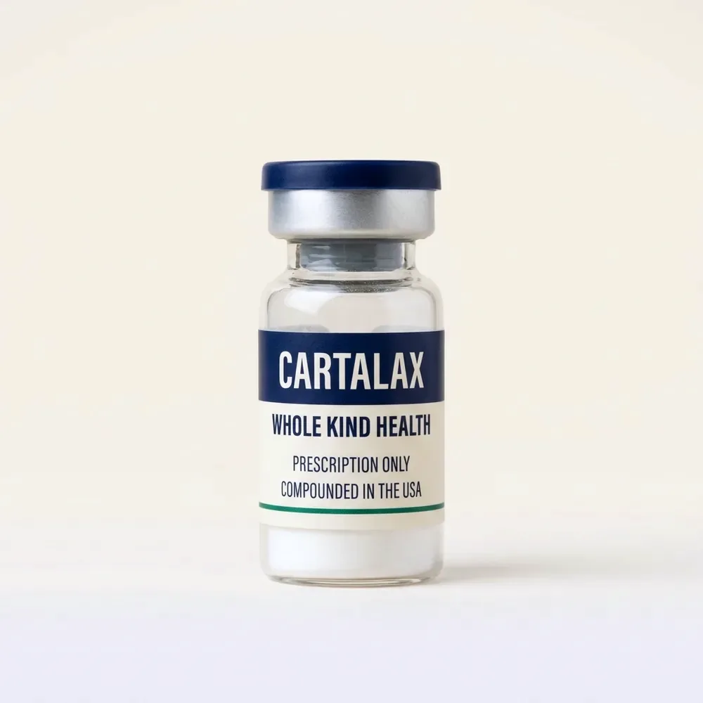 Cartalax from Whole Kind Health, lyophilized powder vial, subcutaneous injection