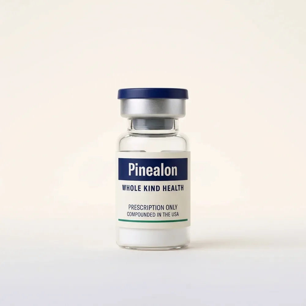 Pinealon from Whole Kind Health, lyophilized powder vial, subcutaneous injection